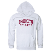 W Republic Brooklyn College Bulldogs Hoodie 569-503 WHITE Primary