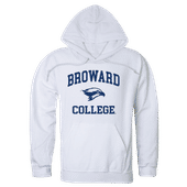 W Republic Broward College Seahawks Hoodie 569-504 WHITE (WT2) Primary