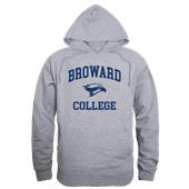 W Republic Broward College Seahawks Hoodie 569-504 HEATHER GREY Primary