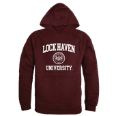 W Republic Lock Haven University Bald Eagles Hoodie 569-533 MAROON Primary