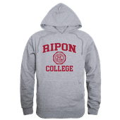 W Republic Ripon College Red Hawks Hoodie 569-575 HEATHER GREY Primary
