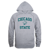 W Republic Chicago State Cougars Hoodie 569-631 HEATHER GREY Primary