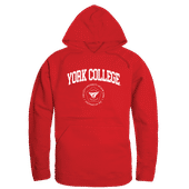 W Republic York College Cardinals Hoodie 569-685 RED Primary