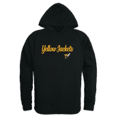 W Republic American Int. College Yellow Jackets Script Hoodie 558-449 BLACK Primary