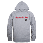 W Republic New Mexico Lobos Script Hoodie 558-182 HEATHER GREY (HGY) Primary