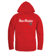 W Republic New Mexico Lobos Script Hoodie 558-182 RED Primary