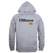 W Republic Ottawa Braves Script Hoodie 558-253 HEATHER GREY Primary