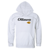 W Republic Ottawa Braves Script Hoodie 558-253 WHITE Primary