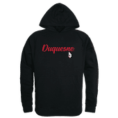 W Republic Duquesne Dukes Script Hoodie 558-293 BLACK Primary