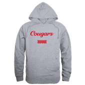 W Republic Southern Illinois Edwardsville Cougars Script Hoodie 558-429 HEATHER GREY Primary