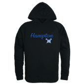 W Republic Hampton University Pirates Script Hoodie 558-489 BLACK Primary