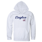 W Republic American University Eagles Script Hoodie 558-498 WHITE Primary