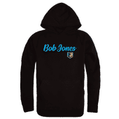 W Republic Bob Jones Bruins Script Hoodie 558-502 BLACK Primary