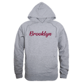 W Republic Brooklyn College Bulldogs Script Hoodie 558-503 HEATHER GREY Primary