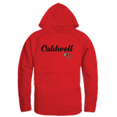 W Republic Caldwell University Cougars Script Hoodie 558-505 RED Primary