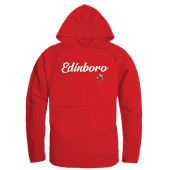 W Republic Edinboro University Fighting Scots Script Hoodie 558-516 RED Primary