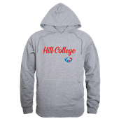 W Republic Hill College Rebels Script Hoodie 558-523 HEATHER GREY Primary