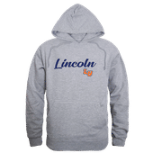 W Republic Lincoln University Lions Script Hoodie 558-532 HEATHER GREY Primary