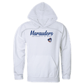W Republic UMary Marauders Script Hoodie 558-538 WHITE Primary