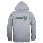 W Republic Montana Tech Orediggers Script Hoodie 558-550 HEATHER GREY Primary