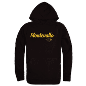 W Republic Montevallo Falcons Script Hoodie 558-551 BLACK Primary