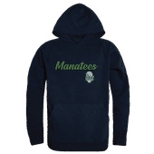 W Republic State College Of Florida Manatees Script Hoodie 558-592 NAVY Primary
