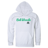 W Republic Arkansas-Monticello Boll Weevils & Cotton Blossoms Script Hoodie 558-609 WHITE Primary