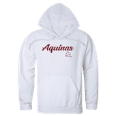 W Republic Aquinas Saints Script Hoodie 558-611 WHITE Primary