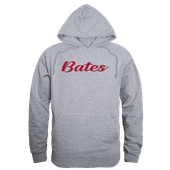 W Republic Bates College Bobcats Script Hoodie 558-615 HEATHER GREY Primary