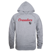 W Republic Belmont Abbey Crusaders Script Hoodie 558-616 HEATHER GREY Primary