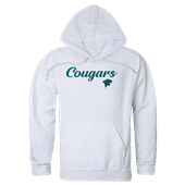 W Republic Chicago State Cougars Script Hoodie 558-631 WHITE Primary