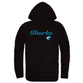 W Republic Hawaii Pacific Sharks Script Hoodie 558-651 BLACK Primary