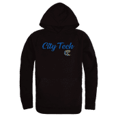 W Republic NY City Tech Yellow Jackets Script Hoodie 558-664 BLACK Primary