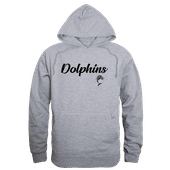 W Republic College Of Staten Island Dolphins Script Hoodie 558-676 HEATHER GREY Primary