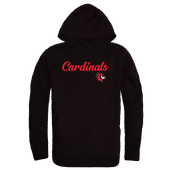 W Republic Wesleyan Cardinals Script Hoodie 558-683 BLACK Primary