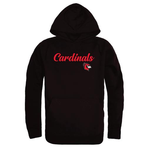 W Republic Wesleyan Cardinals Script Hoodie 558-683. Decorated in seven days or less.