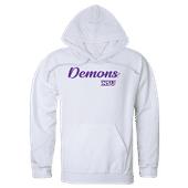 W Republic Northwestern State Demons Script Hoodie 558-689 WHITE Primary