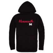 W Republic Monmouth College Fighting Scots Script Hoodie 558-695 BLACK Primary