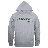W Republic St. Norbert College Green Knights Script Hoodie 558-698 HEATHER GREY Primary