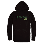 W Republic St. Norbert College Green Knights Script Hoodie 558-698 BLACK Primary