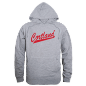W Republic SUNY Cortland Red Dragons Script Hoodie 558-712 HEATHER GREY Primary