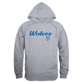 W Republic UWG Wolves Wolves Script Hoodie 558-713 HEATHER GREY Primary