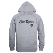 W Republic Lincoln University Blue Tigers Script Hoodie 558-720 HEATHER GREY Primary