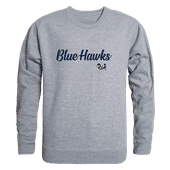 W Republic Dickinson State Blue Hawks Script Crew 556-514