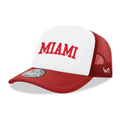 W Republic Miami (Ohio) Red Hawks Game Day Printed Hat 1042-131