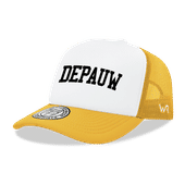 W Republic De Pauw Tigers Game Day Printed Hat 1042-636