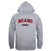 W Republic Miami (Ohio) Red Hawks Family Hoodie 573-131 HEATHER GREY Primary