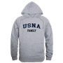 W Republic Navy Midshipmen Family Hoodie 573-136 HEATHER GREY Primary