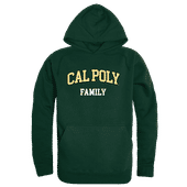 W Republic Cal Poly SLO Mustangs Family Hoodie 573-167 FOREST Primary