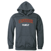 W Republic Cal State Dominguez Hill Toros Family Hoodie 573-175 HEATHER CHARCOAL Primary